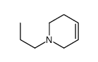1-propyl-3,6-dihydro-2H-pyridine结构式