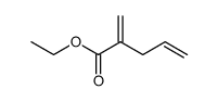 ethyl 2-methylenepent-4-enoate Structure