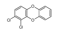1,2-dichlorodibenzo-p-dioxin结构式