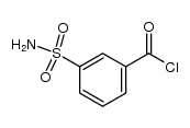 3-sulfamoyl benzoyl chloride Structure