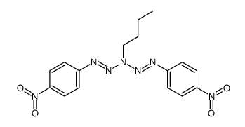 1,5-Di-(p-nitrophenyl)-3-n-butyl-pentazdien(1,4)结构式