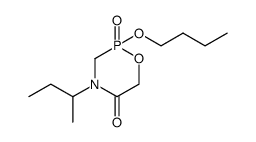 2-butoxy-4-sec-butyl-2-oxo-2λ5-[1,4,2]oxazaphosphinan-5-one Structure