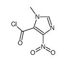 (9ci)-1-甲基-4-硝基-1H-咪唑-5-羰酰氯结构式