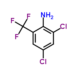 2,4-dichloro-6-(trifluoromethyl)aniline Structure