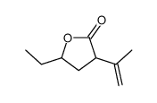 5-ethyl-3-prop-1-en-2-yloxolan-2-one结构式