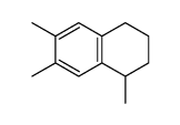 1,6,7-trimethyl-1,2,3,4-tetrahydronaphthalene结构式