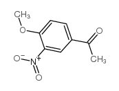 4'-甲氧基-3'-硝基乙酰苯结构式