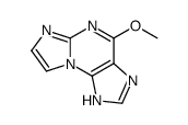4-methoxy-3H-imidazo[2,1-b]purine结构式