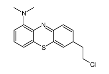 7-(2-chloroethyl)-N,N-dimethyl-7H-phenothiazin-1-amine Structure