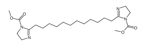 1,12-bis[N,N'-(methyloxycarbonyl) imidazolin-2-yl]dodecane Structure