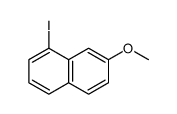1-碘-7-甲氧基萘结构式