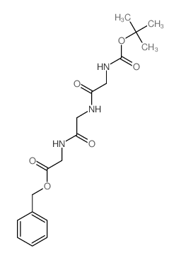 benzyl 2-[[2-[[2-(tert-butoxycarbonylamino)acetyl]amino]acetyl]amino]acetate picture