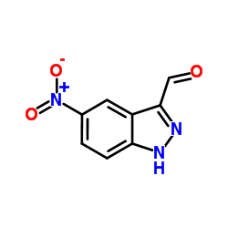 5-硝基吲唑甲醛结构式