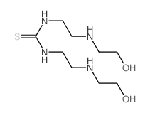 Thiourea,N,N'-bis[2-[(2-hydroxyethyl)amino]ethyl]- Structure