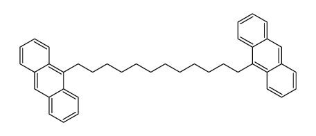 9-(12-anthracen-9-yldodecyl)anthracene Structure
