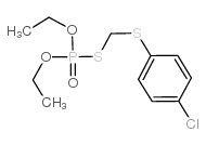 1-chloro-4-(diethoxyphosphorylsulfanylmethylsulfanyl)benzene Structure