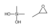 dihydroxy(dimethyl)silane,2-methyloxirane Structure