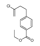 4-(4-CARBOETHOXYPHENYL)-2-CHLORO-1-BUTENE结构式