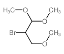 2-溴-1,1,3-三甲氧基丙烷结构式