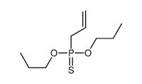 prop-2-enyl-dipropoxy-sulfanylidene-λ5-phosphane结构式