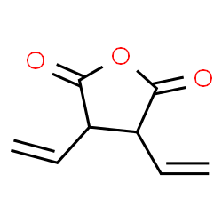 2,5-Furandione,3,4-diethenyldihydro-(9CI) Structure