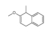 2-methoxy-1-methyl-1,4-dihydronaphthalene Structure