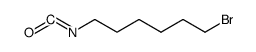6-bromohexyl isocyanate结构式