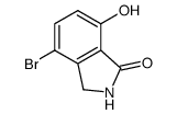 4-Bromo-7-hydroxyisoindolin-1-one Structure