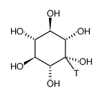 inositol, myo-, [2-3h(n)]结构式
