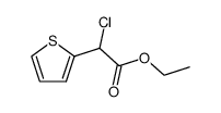 ethyl 2-chloro-2-(2-thienyl)acetate结构式