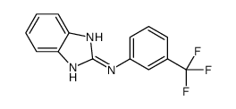 N-[3-(trifluoromethyl)phenyl]-1H-benzimidazol-2-amine Structure