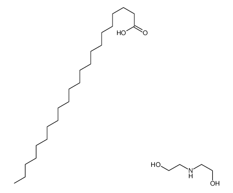 docosanoic acid, compound with 2,2'-iminodiethanol (1:1)结构式