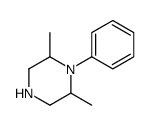 2,6-dimethyl-1-phenylpiperazine Structure