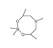 (4S,8S)-2,2,4,6,8-pentamethyl-1,3,6,2-dioxazasilocane结构式