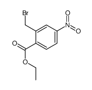 2-(溴甲基)-4-硝基苯甲酸乙酯结构式