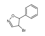 4-bromo-5-phenylisoxazoline Structure
