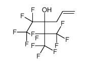 1,1,1,2,2-Pentafluoro-3-(1,1,1,2,3,3,3-heptafluoro-2-propanyl)-5- hexen-3-ol Structure