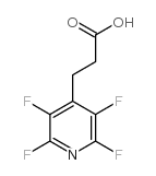 2,3,5,6-Tetrafluoropyridine-4-Propionic Acid structure