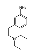 3-氨基-N,N-二乙基苯乙胺结构式