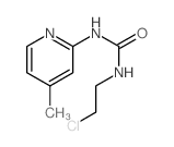 1-(2-chloroethyl)-3-(4-methylpyridin-2-yl)urea Structure