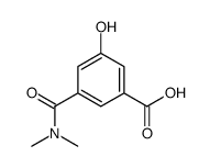 5-羟基-N,N-二甲基异邻氨甲酰苯甲酸结构式