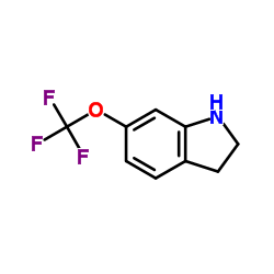 6-(Trifluoromethoxy)indoline Structure