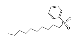 (decylselenonyl)benzene Structure