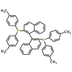 (S)-(-)-2, 2-双(二对甲苯基膦)-1,1-二联萘结构式
