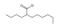 2-butyloctanoyl chloride Structure