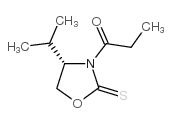 (S)-4-(1-甲基乙基)-3-(1-丙酰基)-2-噻唑烷硫酮结构式