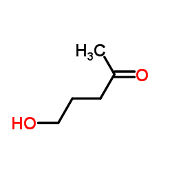 5-羟基-2-戊酮 (单体和二聚体的混合物)结构式