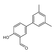 5-(3,5-dimethylphenyl)-2-hydroxybenzaldehyde结构式