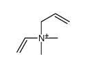 ethenyl-dimethyl-prop-2-enylazanium Structure