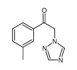 1-(3-methylphenyl)-2-(1,2,4-triazol-1-yl)ethanone结构式